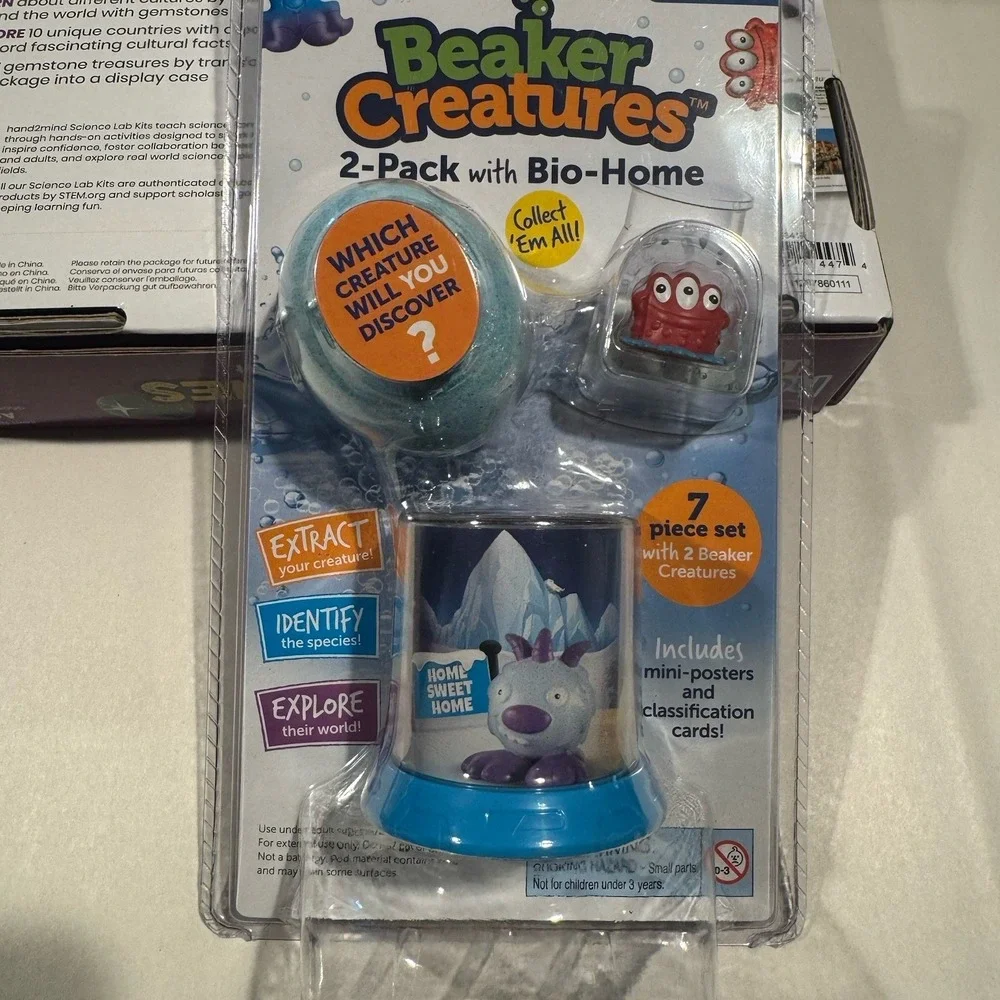 Learning Resources Beaker Creatures & Hand2Mind Gemstone Kit